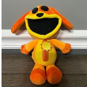 Poppy Playtime Smiling Critters DOGDAY 12" Orange Dog Day Plush 2024 Great Cond.